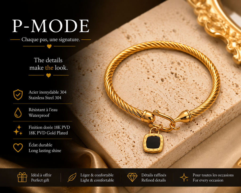 The Noir Charm Bracelet