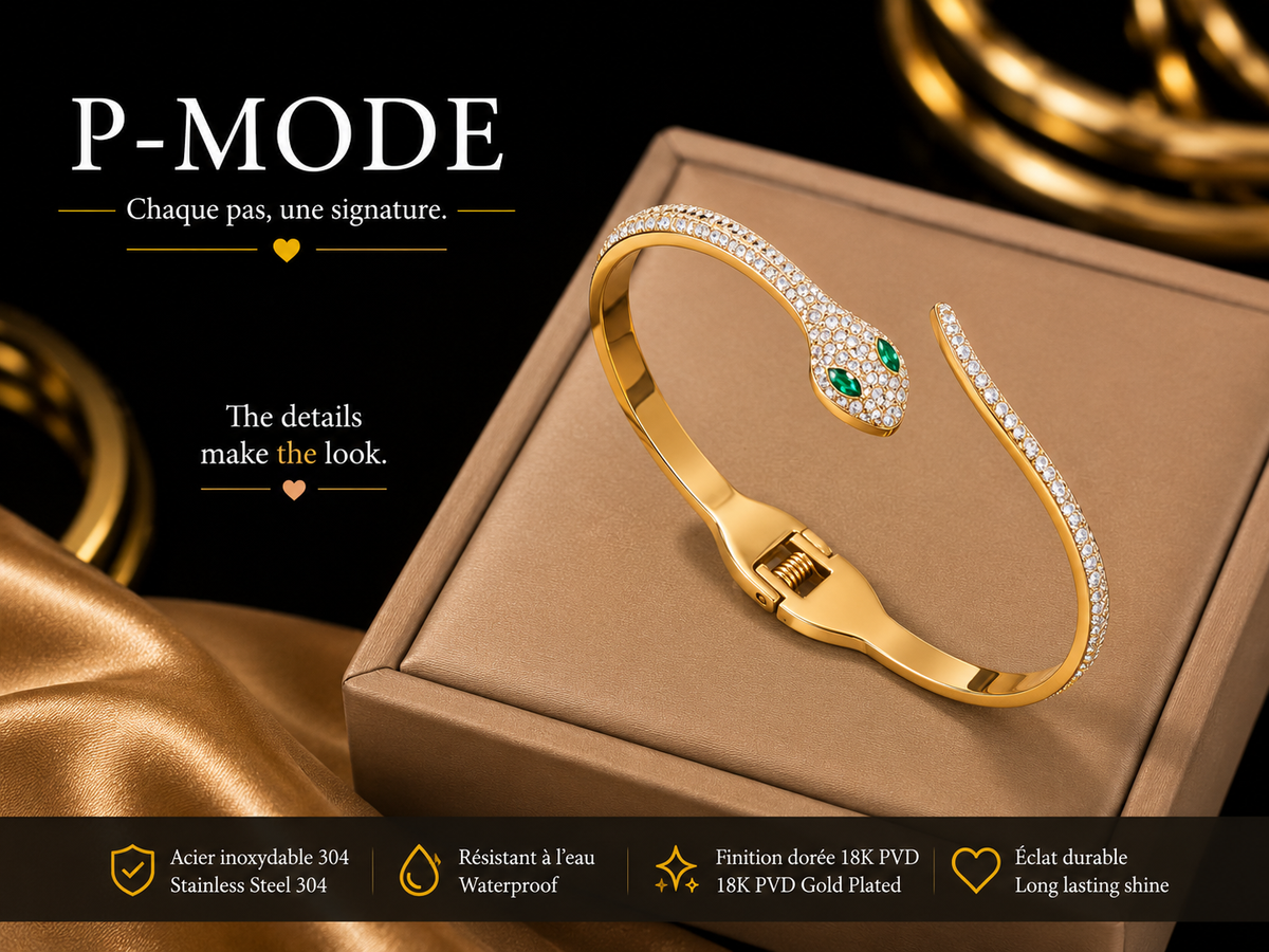 Emerald Gaze Bangle