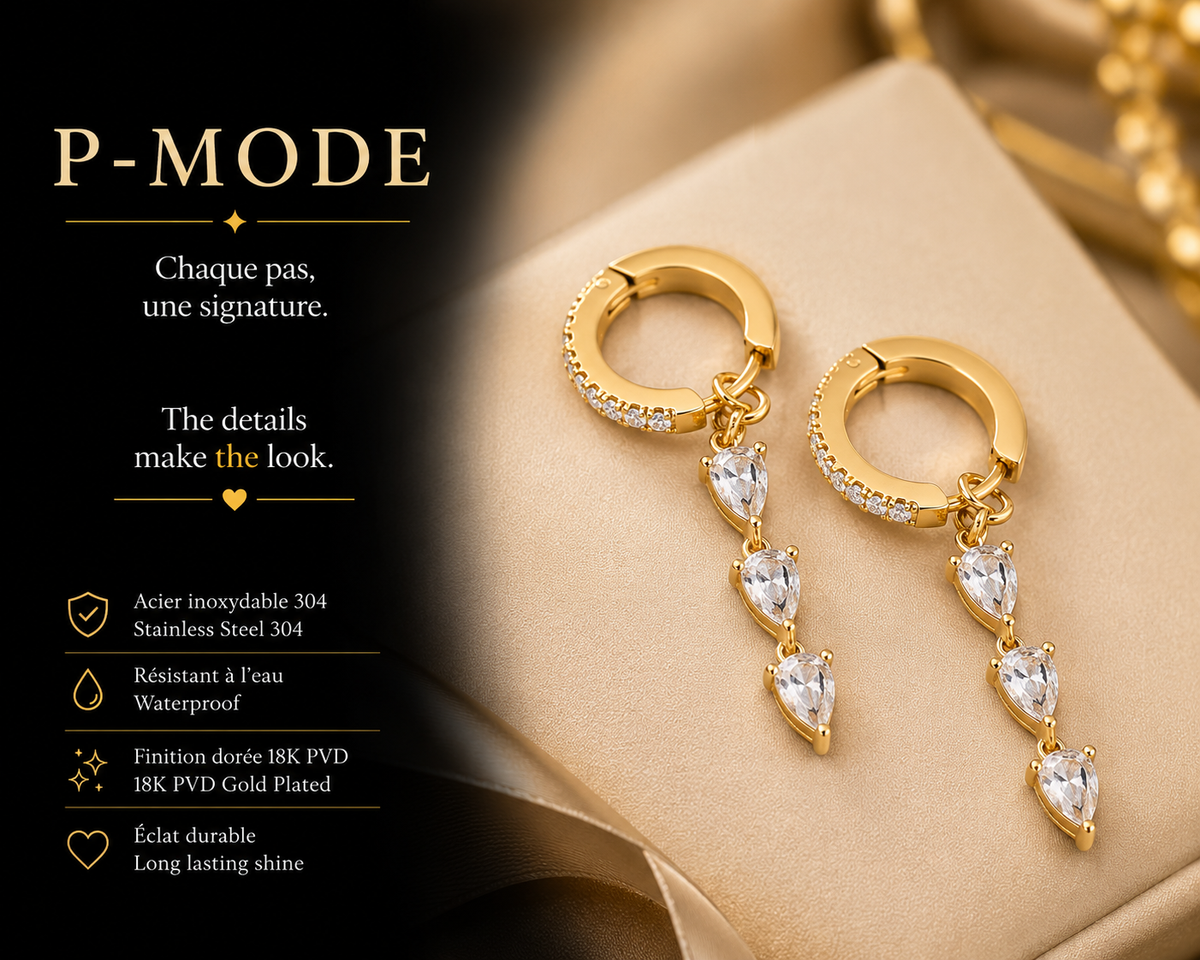 Éclat Cascade Earrings
