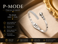 Silver Serenity Bangle