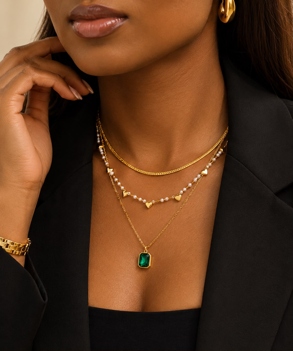 The Emeraude Necklace