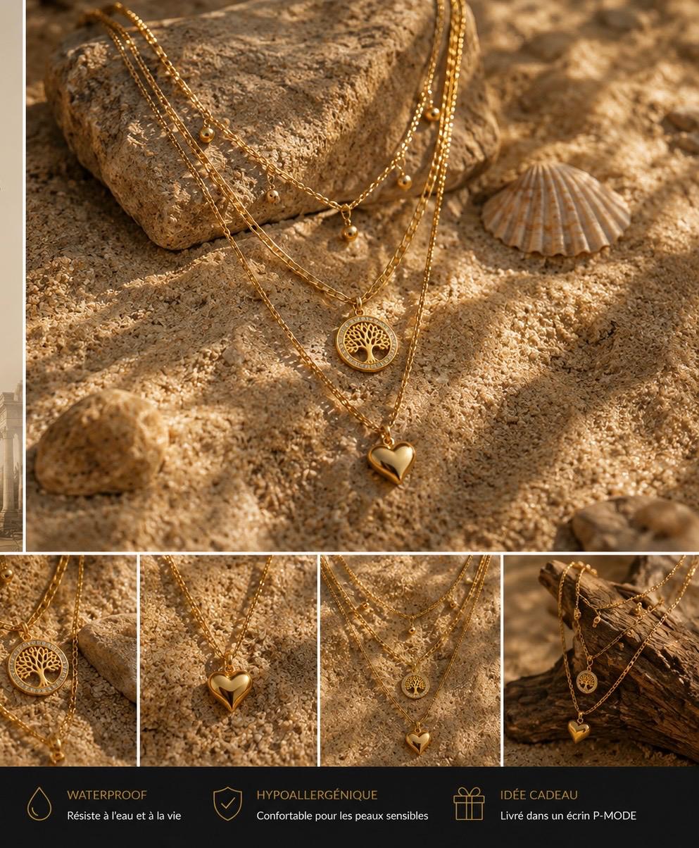 L’Arbre of Gold Necklace