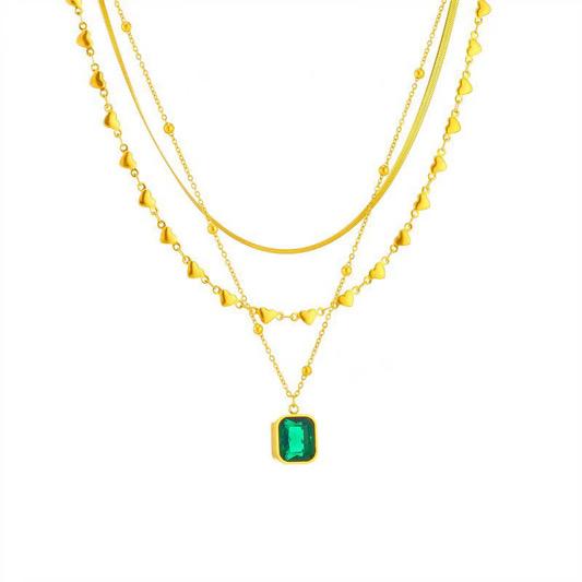 The Emeraude Necklace