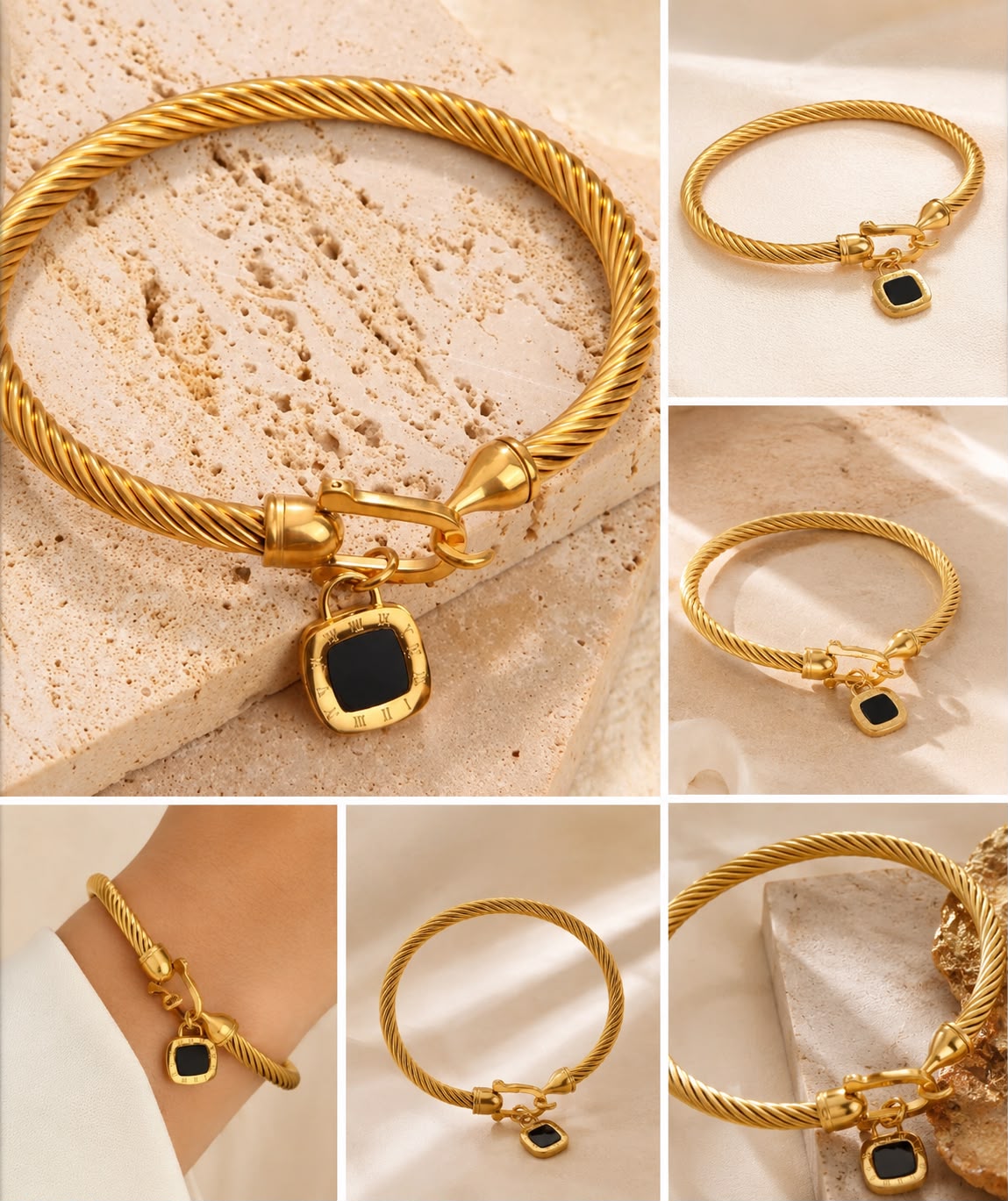 The Noir Charm Bracelet
